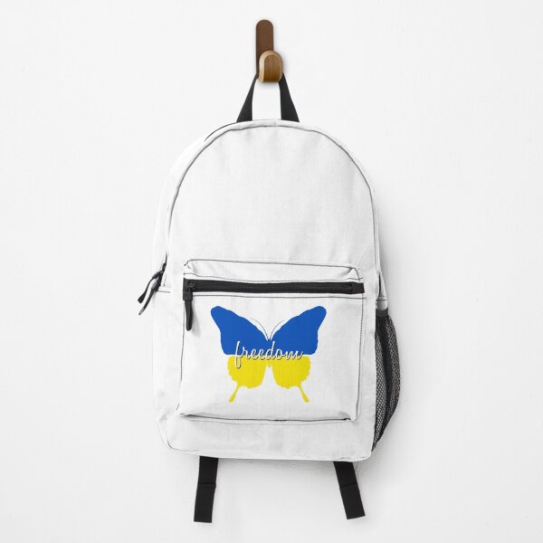 Item preview, Ukrainian Flag Free Ukraine Butterfly designed and sold by emilypigou.