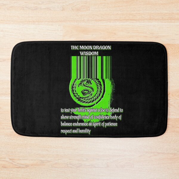 Item preview, THE MOON DRAGON WISDOM - UNIQUE GRAPHIC QUOTE DESIGN  designed and sold by RJ-LORD.
