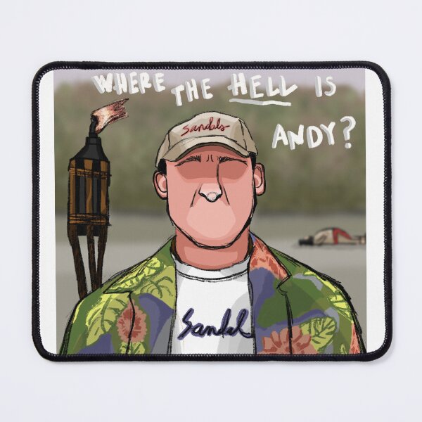 Item preview, Where the hell is andy?- the office designed and sold by Draw To Survive.