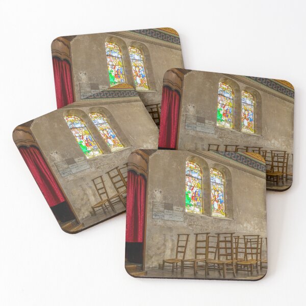 Item preview, Confessional With No Wait Under Stained Glass designed and sold by PsychoAlien.com.