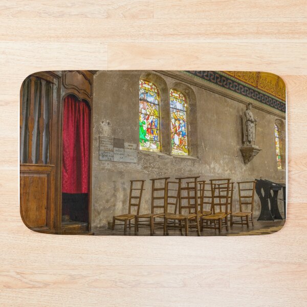 Item preview, Confessional With No Wait Under Stained Glass designed and sold by PsychoAlien.com.