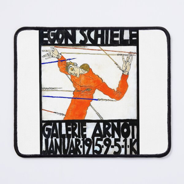 Item preview, Egon Schiele |  Self-portrait as Saint Sebastian designed and sold by TeeARTHY.