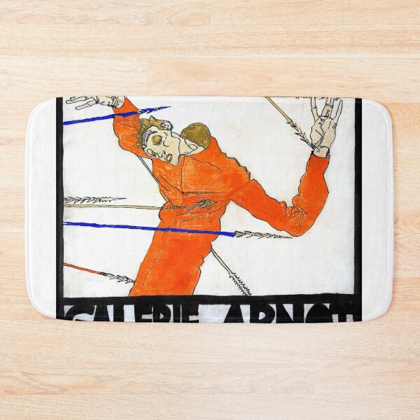 Item preview, Egon Schiele |  Self-portrait as Saint Sebastian designed and sold by TeeARTHY.