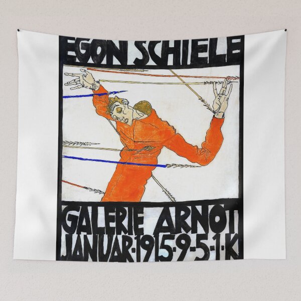 Item preview, Egon Schiele |  Self-portrait as Saint Sebastian designed and sold by TeeARTHY.