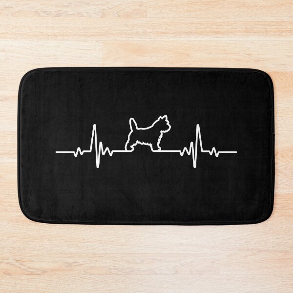 Item preview, Minimalist Heartbeat Cairn Terrier designed and sold by More Cute Dogs.