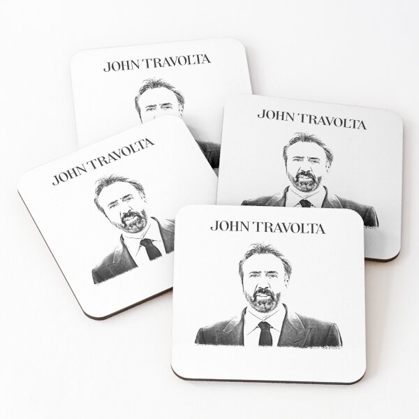 Artikelvorschau, John Travolta Nicolas Käfig entworfen und verkauft von SmtNew7319.