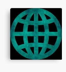Green Globe Canvas Print