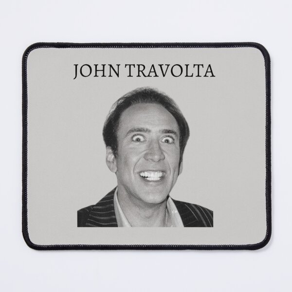 Item preview, john travolta nicolas cage shirt FUNNY MEME   designed and sold by SmtNew7319.