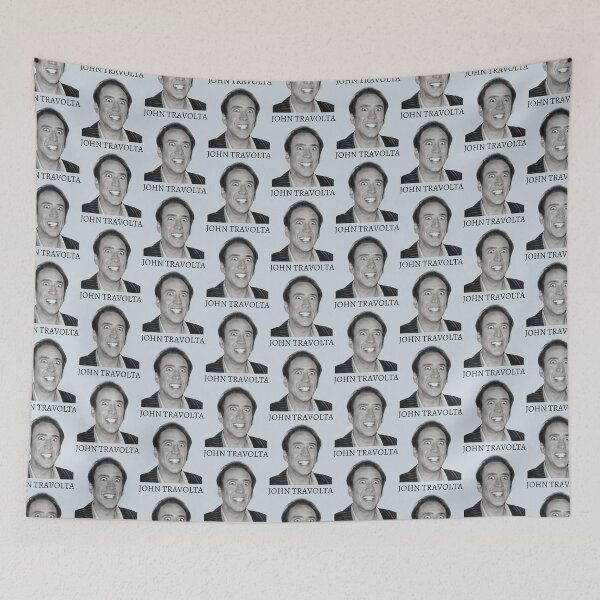Item preview, john travolta nicolas cage shirt FUNNY MEME   designed and sold by SmtNew7319.