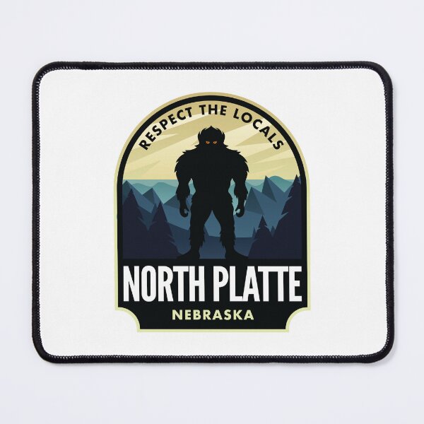 Artikelvorschau, North Platte Nebraska Bigfoot Sasquatch entworfen und verkauft von HalpinDesign.