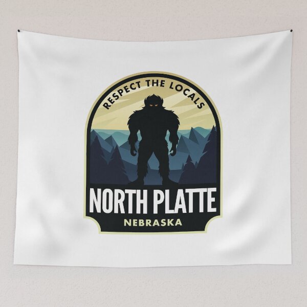 Artikelvorschau, North Platte Nebraska Bigfoot Sasquatch entworfen und verkauft von HalpinDesign.