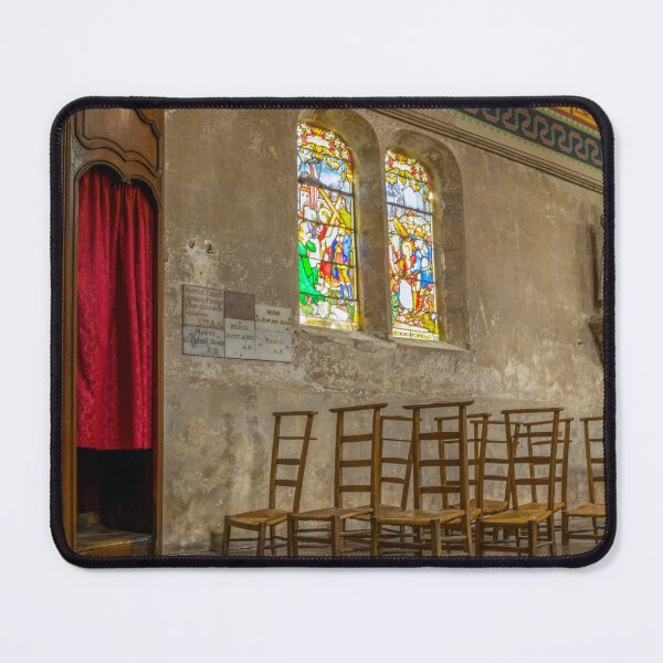 Item preview, Confessional With No Wait Under Stained Glass designed and sold by PsychoAlien.com.
