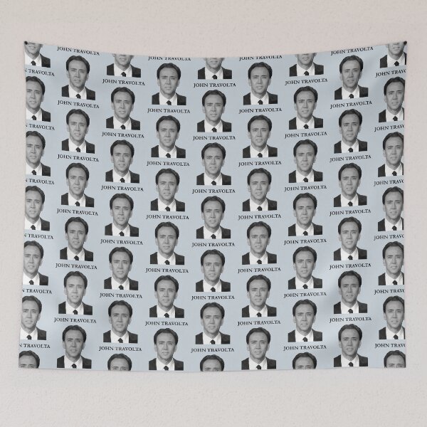 Item preview, Nicolas Cage is John Travolta   designed and sold by SmtNew7319.
