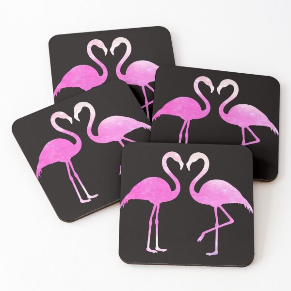 Item preview, Silueta de flamencos rosados designed and sold by Felicity-K.