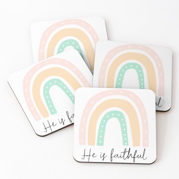 Item preview, Faithfull rainbow sticker designed and sold by Raquel Quintana.