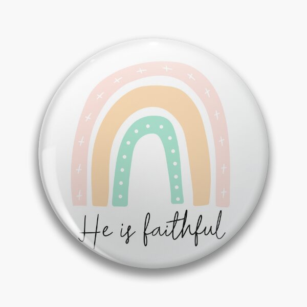 Item preview, Faithfull rainbow sticker designed and sold by Raquel Quintana.
