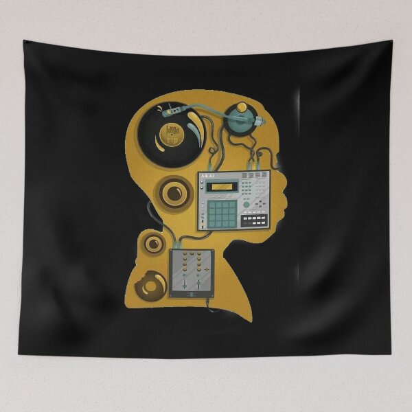 Item preview, J dilla dj  designed and sold by Jamie-Kethe.