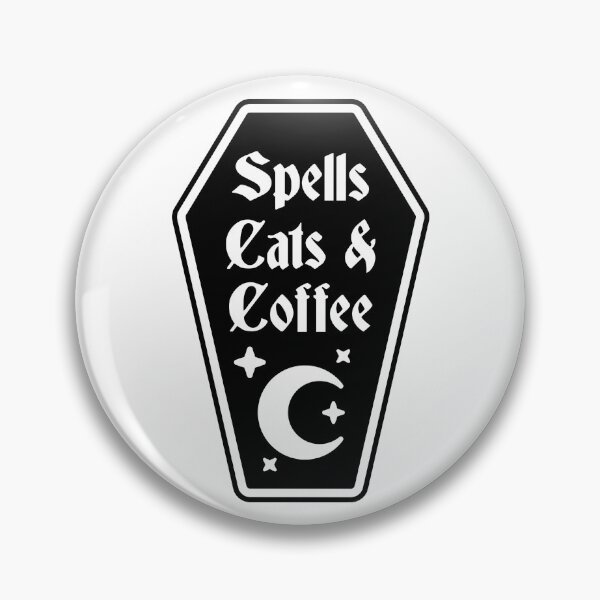 Artikelvorschau, Zauber, Katzen & Kaffee entworfen und verkauft von LilybugDesign.