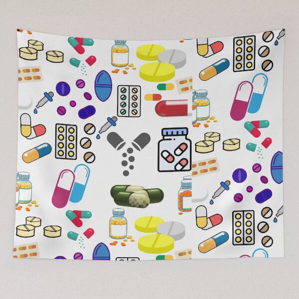 Item preview, medical medicine pattern designed and sold by Khaila-shop.