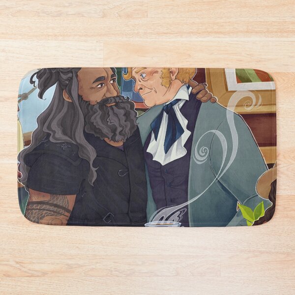 Item preview, Ed Teach and Stede Bonnet drink hot tea designed and sold by AniyahDuBuque.
