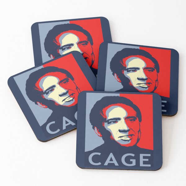 Item preview, John Travolta Nicolas Cage For funny Gage art Design    designed and sold by SmtNew7319.