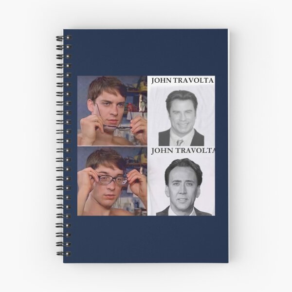 Item preview, john travolta nicolas cage meme   designed and sold by SmtNew7319.