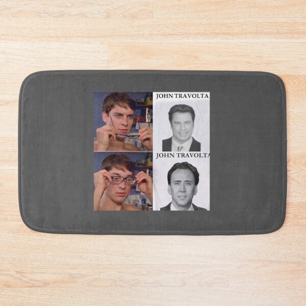Item preview, john travolta nicolas cage meme   designed and sold by SmtNew7319.