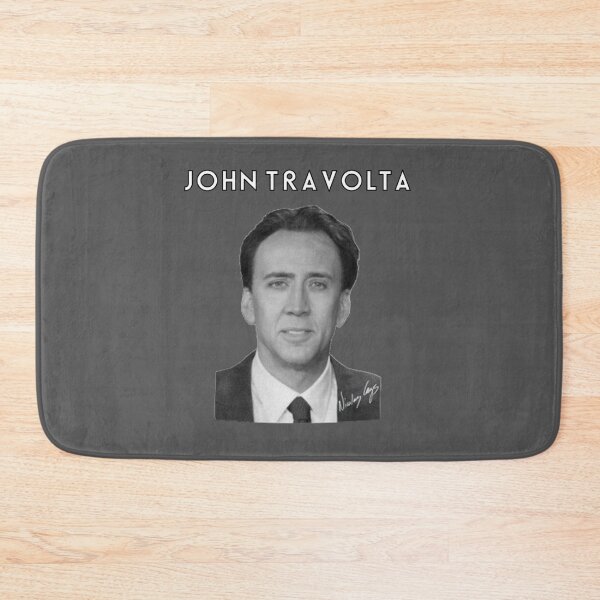 Item preview, Nicolas Cage   Signed by Nicolas Cage as John Travolta Face off  Funny Meme Tee  Nic Cage Face   designed and sold by SmtNew7319.