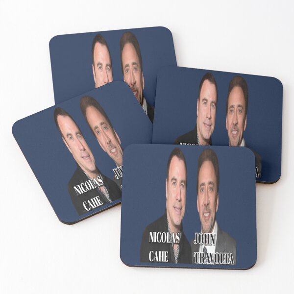 Item preview, Nicolas Cage And John Travolta Face Off   designed and sold by SmtNew7319.