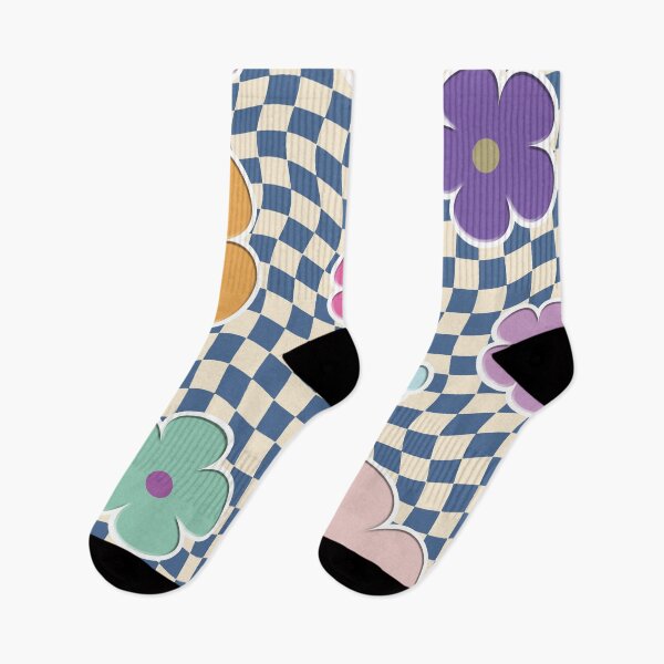 Item preview, 90s Retro Flower Check designed and sold by ind3finite.