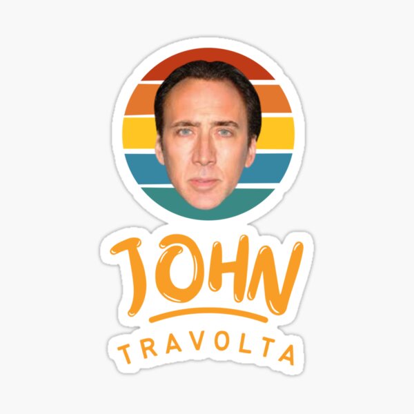 Vista previa del artículo con la obra «Nicolas Cage John Travolta Face Off Hombres_s Mujeres_s (1)», diseñado y vendido por SmtNew7319.
