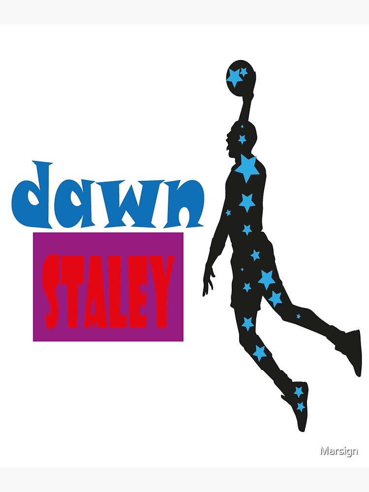 “dawn staley " Poster for Sale by Marsign | Redbubble