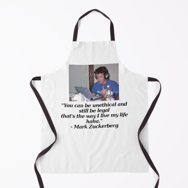 Item preview, Mark Zuckerberg "You can be unethical and still be legal that&x27;s the way I live my life hah designed and sold by AndreasGabriel.