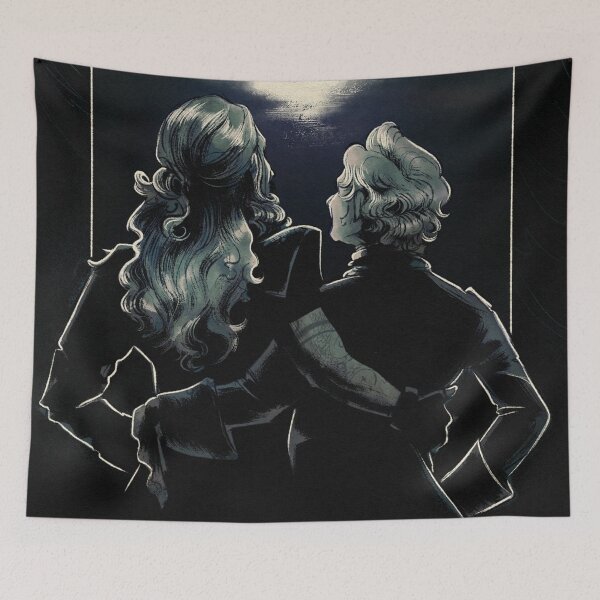 Item preview, Ed Teach and Stede Bonnet moon designed and sold by AniyahDuBuque.
