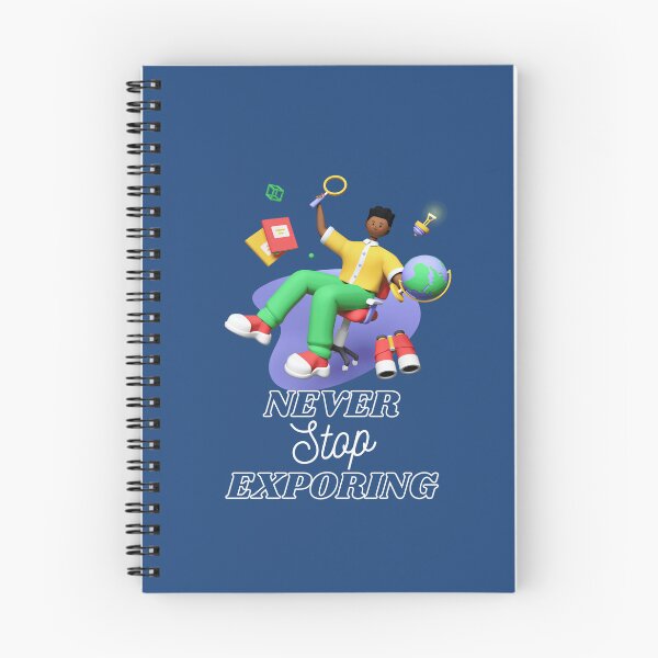 Item preview, Never stop exploring  designed and sold by Spreading Smile.