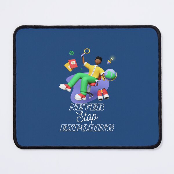 Item preview, Never stop exploring  designed and sold by Spreading Smile.
