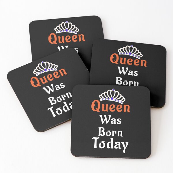 Item preview, Queen was born today  designed and sold by vogowa.