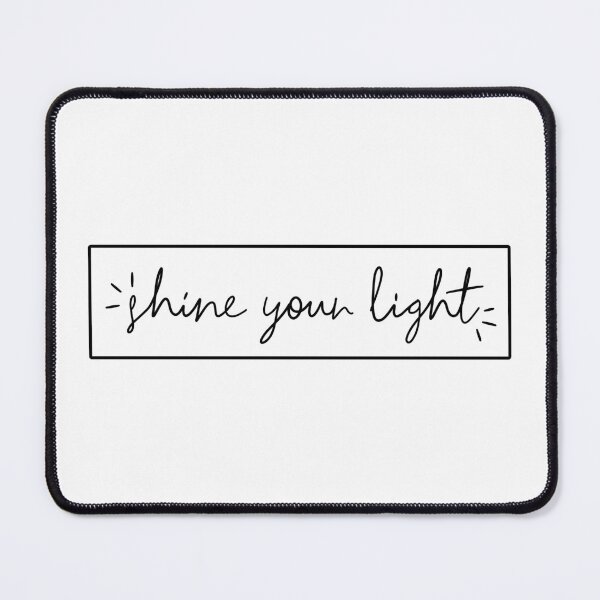 Item preview, shine your light sticker designed and sold by Raquel Quintana.