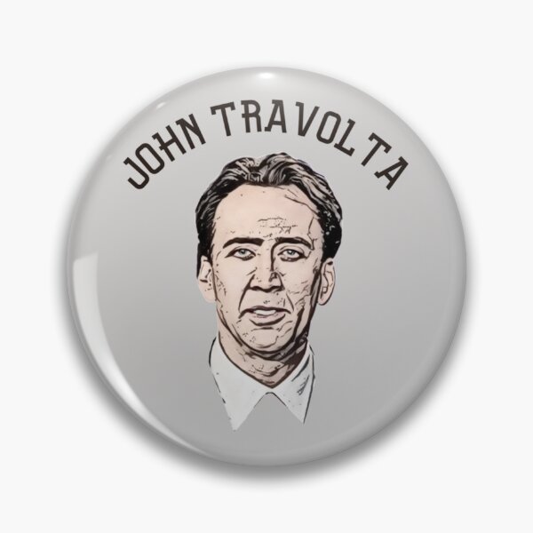 Item preview, Sports ed Nicolas Cage as John Travolta, (black)   designed and sold by SmtNew7319.