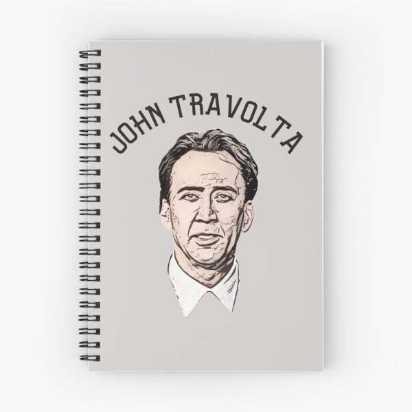 Item preview, Sports ed Nicolas Cage as John Travolta, (black)   designed and sold by SmtNew7319.