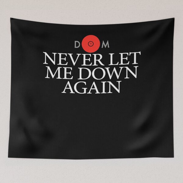 Item preview, Never Let Me Down Again DM White logo  designed and sold by DanielBarnum12.