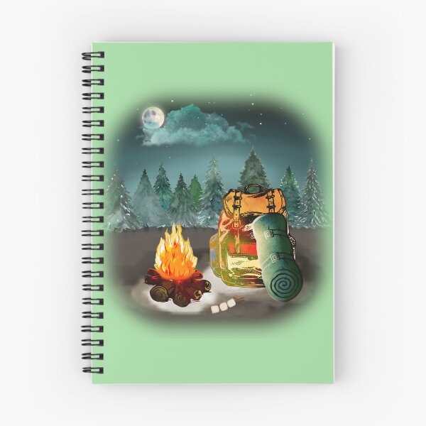 Aperçu de l'œuvre Feu de camp des aventures créée et vendue par Make-My-Fun.