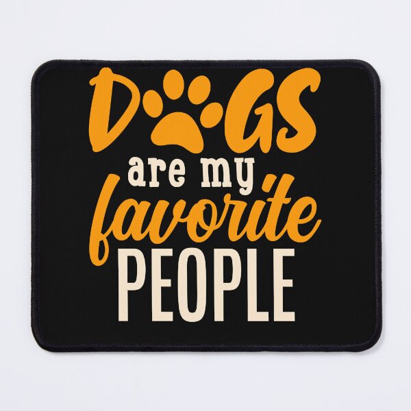 Item preview, dog are my favorite people, dog gift designed and sold by lapolonaise.