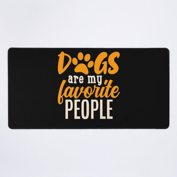 Item preview, dog are my favorite people, dog gift designed and sold by lapolonaise.