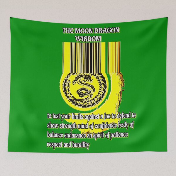 Item preview, THE MOON DRAGON WISDOM - UNIQUE GRAPHIC QUOTE DESIGN  designed and sold by RJ-LORD.