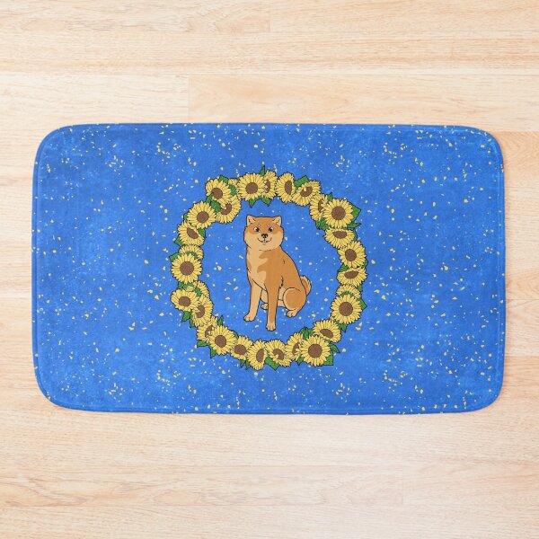 Item preview, Red Hokkaido and Himawari Sunflowers Wreath (All-Over Print) designed and sold by HokkaidoHANA.