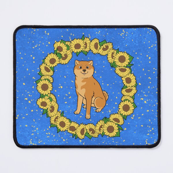 Item preview, Red Hokkaido and Himawari Sunflowers Wreath (All-Over Print) designed and sold by HokkaidoHANA.