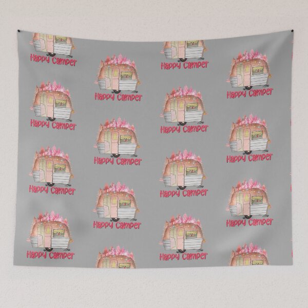 Item preview, Happy Camper designed and sold by Make-My-Fun.
