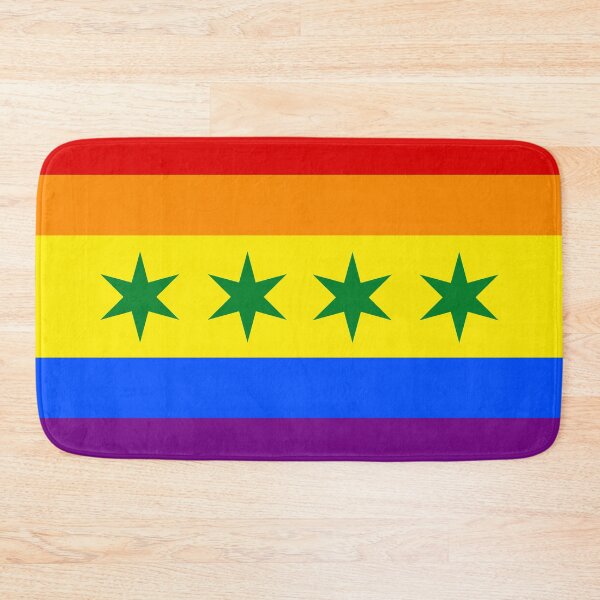 Item preview, Chicago City Flag - Pride 2 designed and sold by HootMoose.