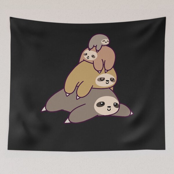 Item preview, Sloth stack classic t shirt designed and sold by durelllin9412.
